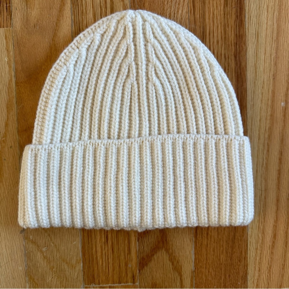 Sézane Adam Beanie in Cream
